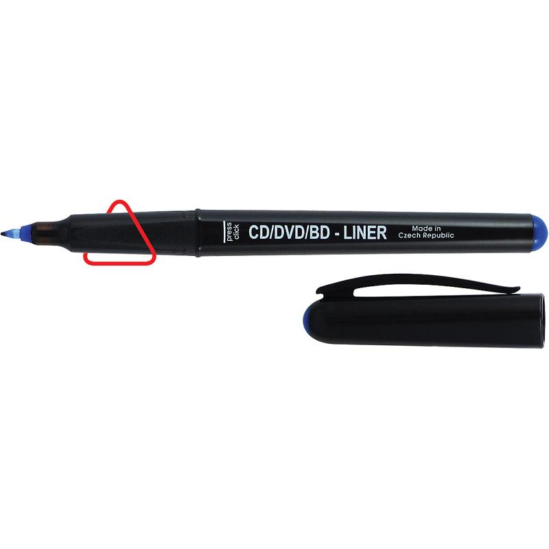 Маркер CENTROPEN CD-Liner 4616/03 ergoline, 0,6 мм синій